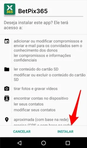 Permitir a instalação de aplicativos de terceiros