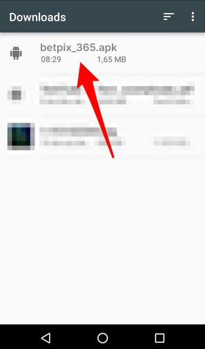 Instalação do aplicativo