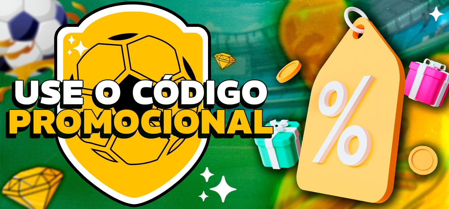 Use o código promocional